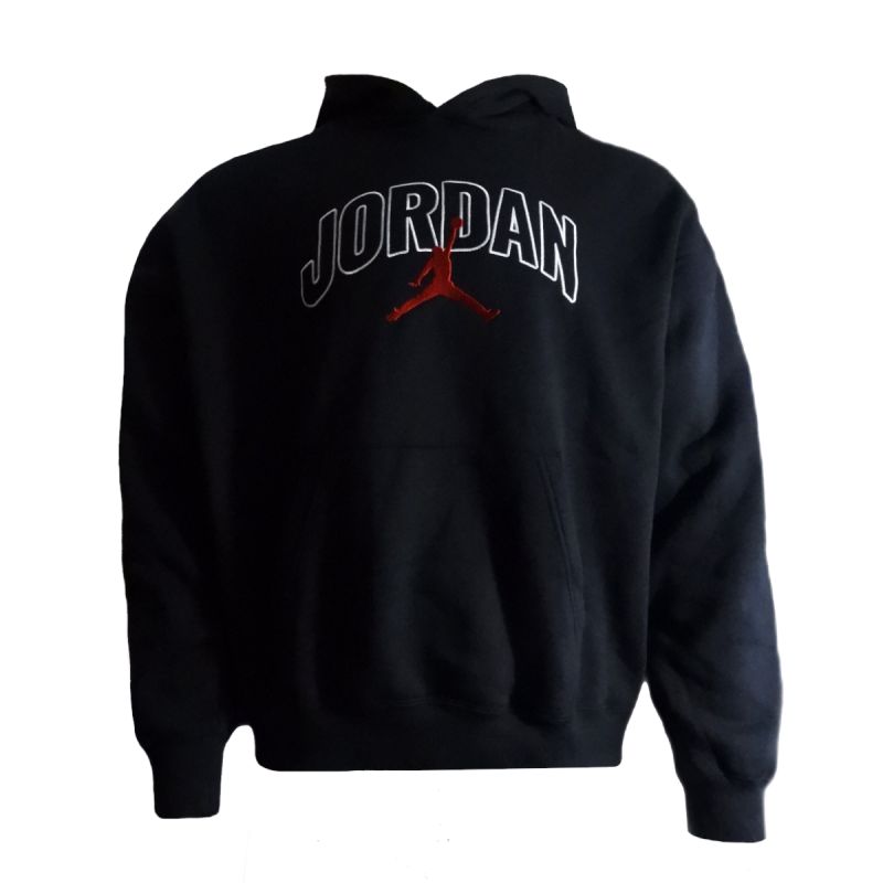 AIR Jordan Brooklyn Fleece Men's Hoodie Black - fekete férfi pulóver