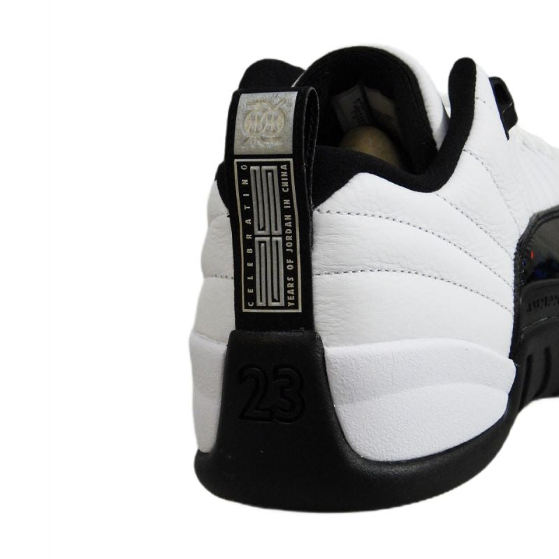 AIR Jordan Men's 12 Retro Low GC 25 Years In China - fekete férfi utcai cipő