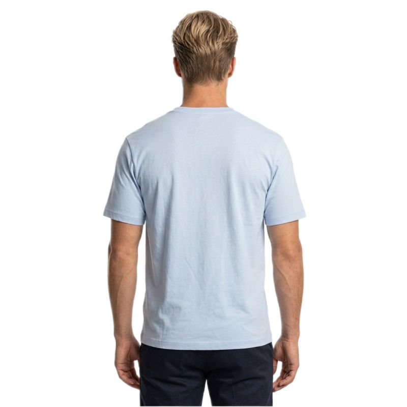 AIR Jordan Men's Brooklyn Arch Logo T-shirt - kék férfi póló