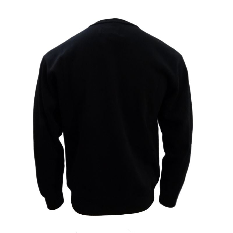 AIR Jordan Men's Brooklyn Fleece Crew-Neck Sweatshirt Black - fekete férfi pulóver