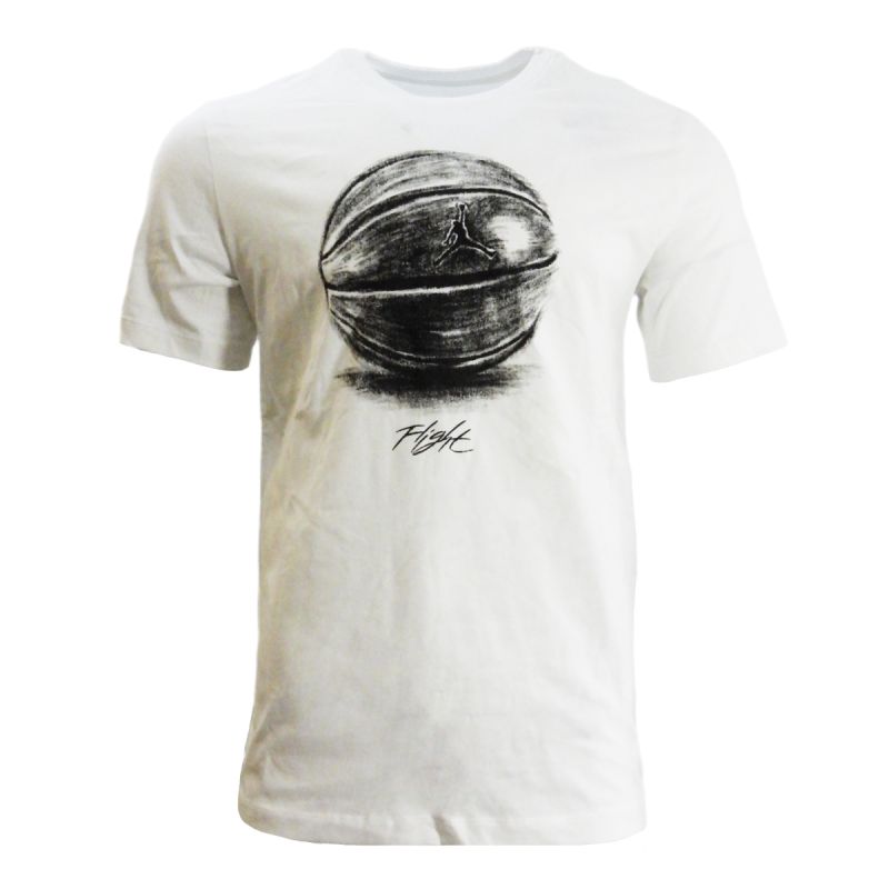 AIR Jordan Men's Graphic Tee T-shirt White - fehér férfi póló