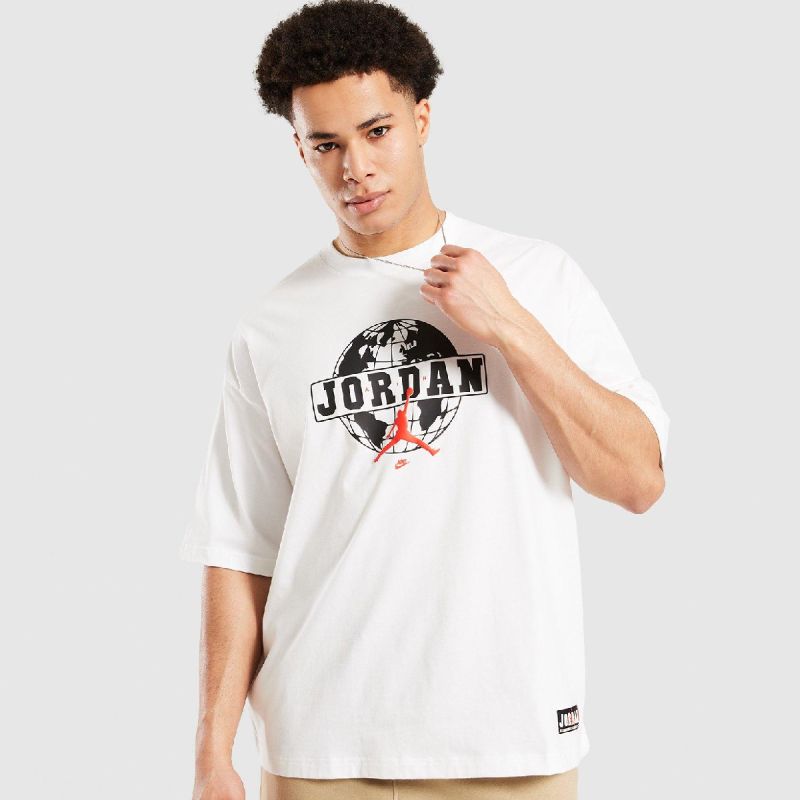 AIR Jordan Men’s Oversized Graphic Tee White T-Shirt – fehér férfi póló IQ0829-100
