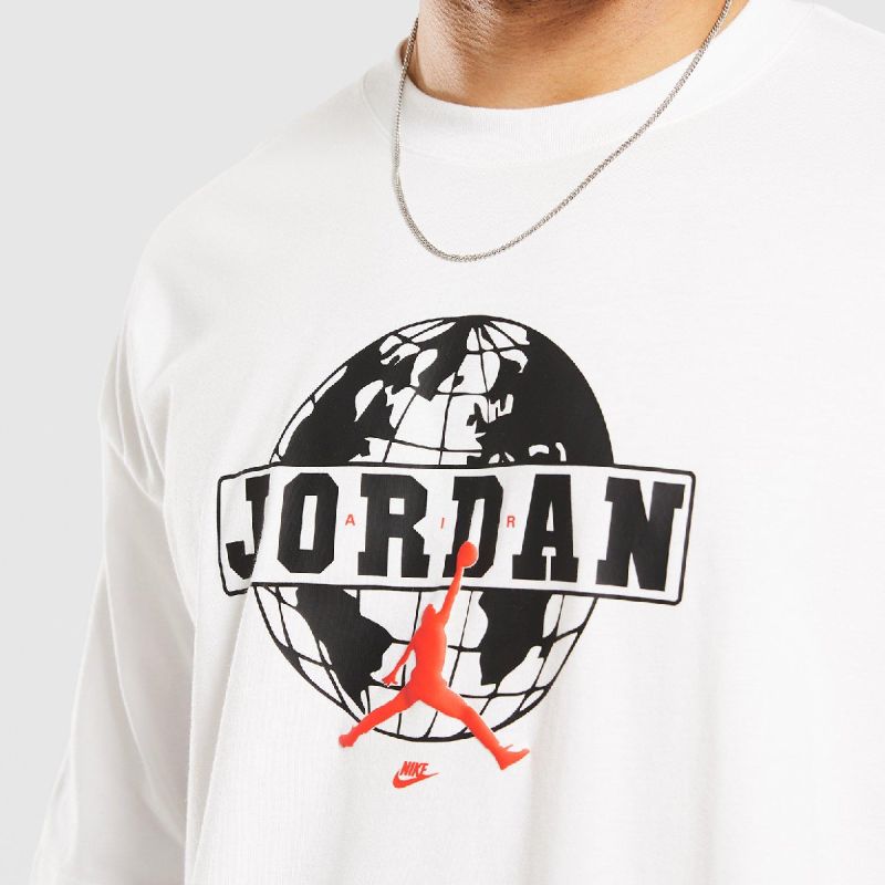 AIR Jordan Men’s Oversized Graphic Tee White T-Shirt – fehér férfi póló IQ0829-100