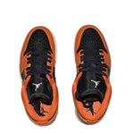 AIR Jordan Women's 1 Low Se Sport Spice/Black-Coconut Milk - fekete női utcai cipő