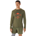 Asics Fujitrail Logo LS Top 2011C720-300 T-shirt Ruházat póló
