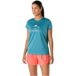Asics Fujitrail Logo SS Top W 2012C971-425 Ruházat - Sportmania.hu