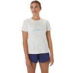 Asics Nagino Graphic Run SS Top W 2012C752-100 T-shirt Póló - Sportmania.hu