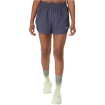 Asics Nagino Run Adjustable 4IN Short lila rövidnadrág 2012D141-500