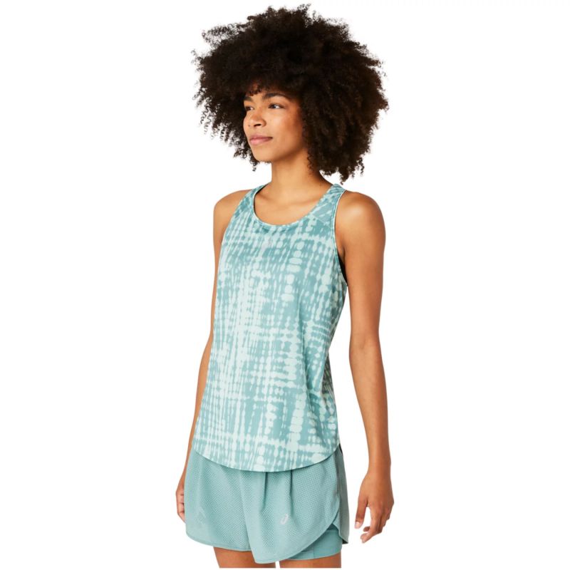 Asics Road All Over Print Tank W 2012D071-300 Atléta - Sportmania.hu