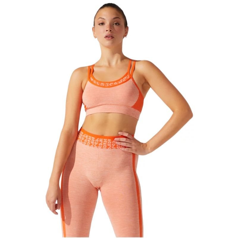 Asics Sports Asics Cropped Logo Seamless W Ruházat női Sportmelltartó 2032B791-800