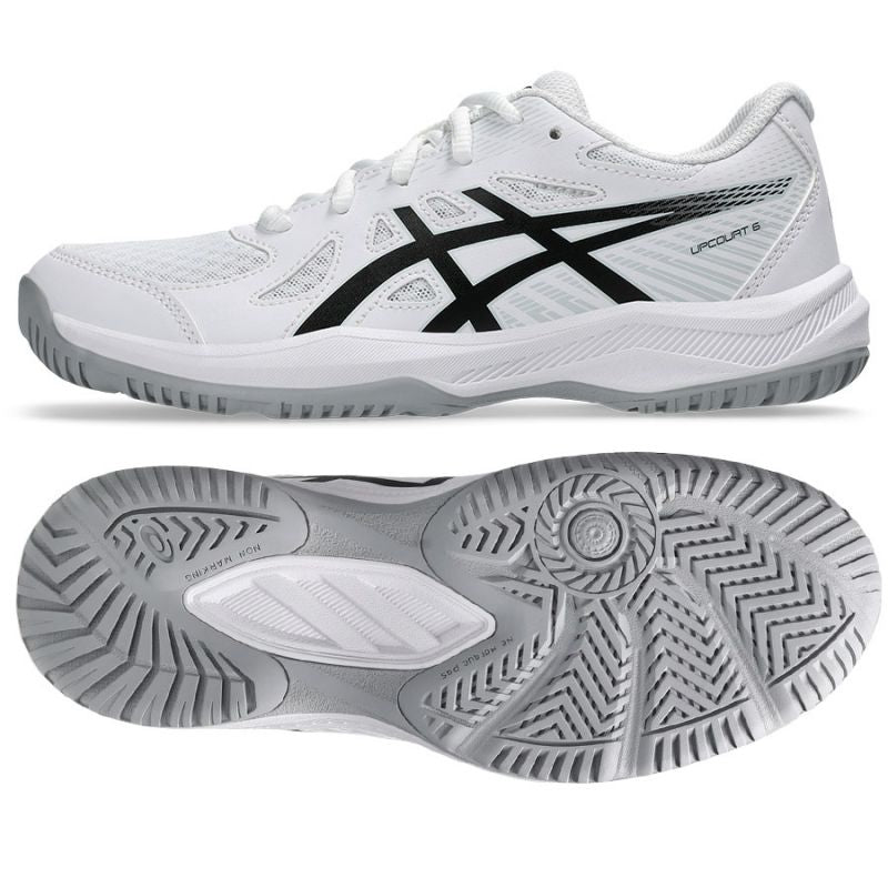 Asics Upcourt 6 GS Jr 1074A045 101 volleyball Cipő - Sportmania.hu
