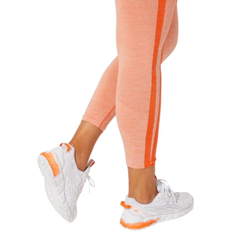 Asics W Cropped Logo Seamless Tight W női Nadrág 2032B789-800