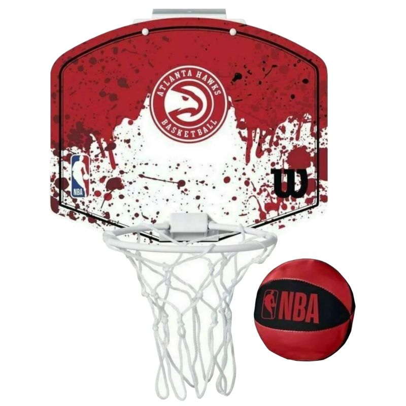 Basketball Board Mini Wilson Nba Team Atlanta Hawks Mini Hoop - Sportmania.hu