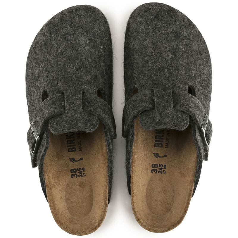 Birkenstock Boston FE Anthrazit 160371 flip-flops cipő - Sportmania.hu