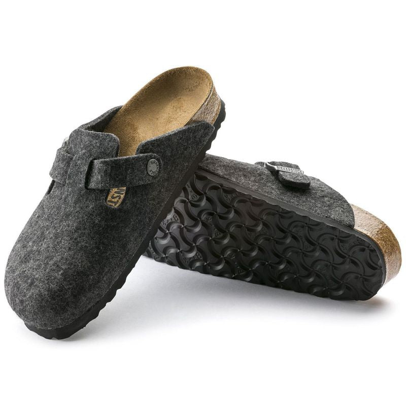 Birkenstock Boston FE Anthrazit 160373 flip-flops cipő - Sportmania.hu