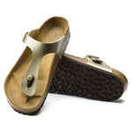 Birkenstock Gizeh Birko-Flor Gold women's flip-flops narrow (1016109) Papucs - Sportmania.hu