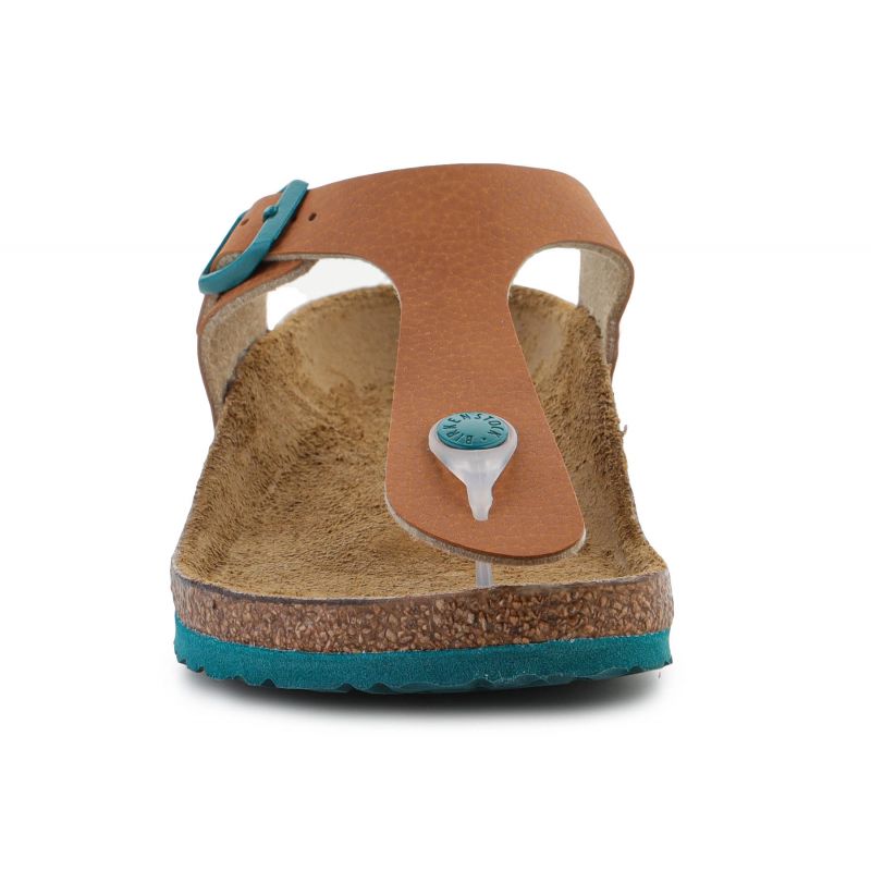 Birkenstock Gizeh Desert Soil Ginger Jr flip-flops general gyerek Utcai 1024327