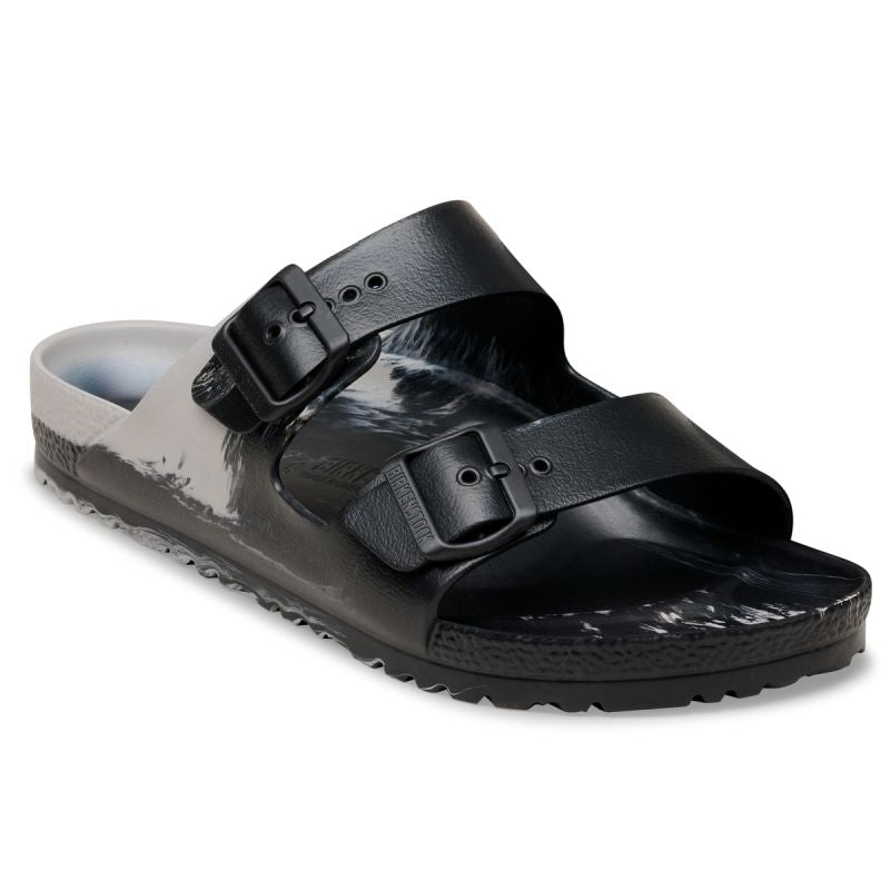 birkenstock Men's ARIZONA EVA Slides STONE COIN/BLACKMULTI (Standard Width) férfi papucs