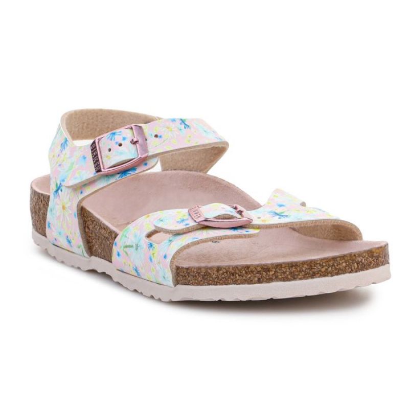 Birkenstock Rio Kids 1022232 Pastel Floral sandals cipő - Sportmania.hu