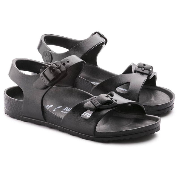 Birkenstock RIO KIDS EVA Black narrow children's sandals (0126113) cipő - Sportmania.hu