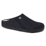Birkenstock Zermatt Anthracite wool felt insulated slippers regular size wide papucs unisex 1015090