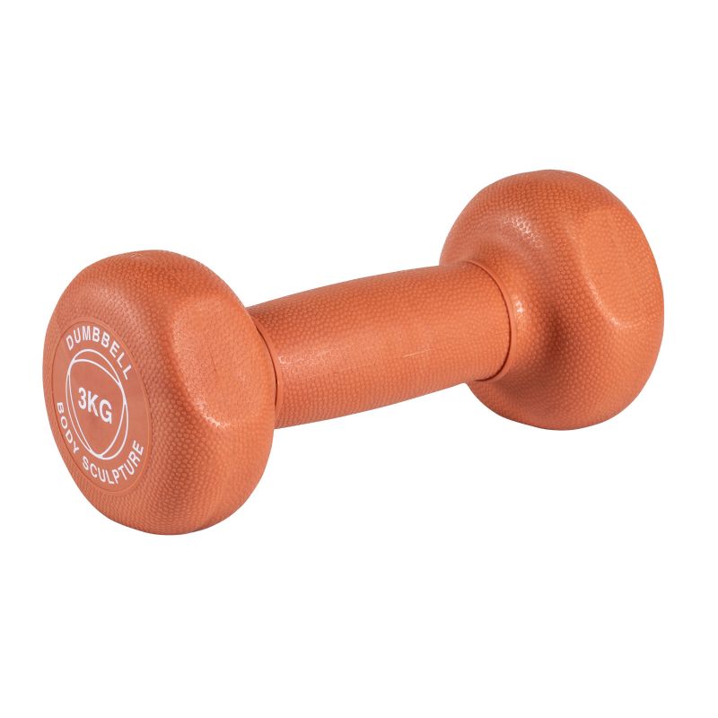 Body Sculpture Neoprene Dumbbell BW 131 3 KG edzőfelszerelés, narancssárga