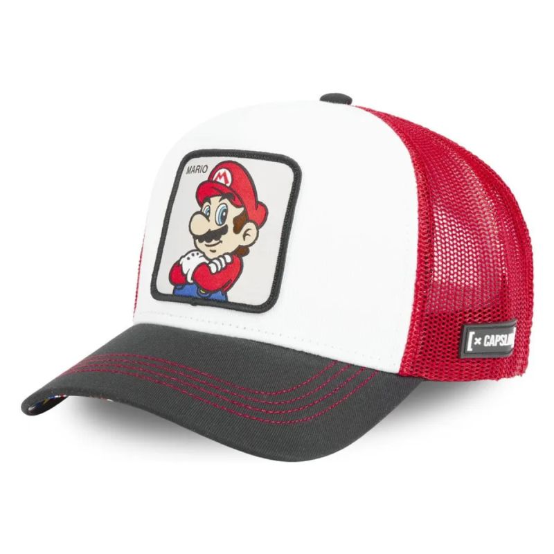 Capslab Super Mario Bros Trucker Cap - baseball sapka
