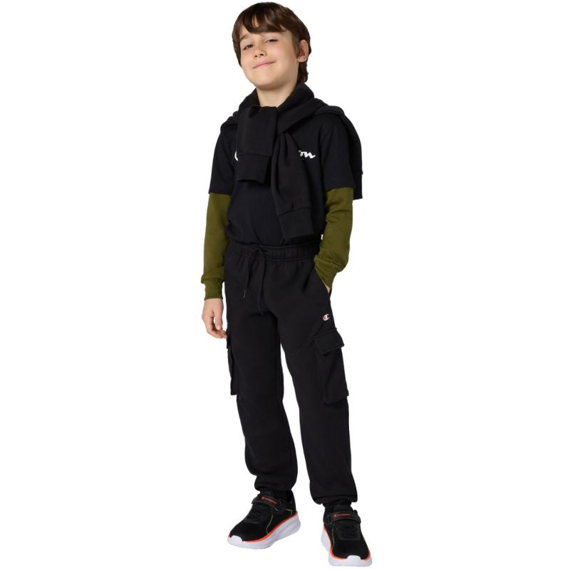 Champion children's black gyerek Nadrág 307331KK001