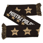GKS Tychy Scarf Polish Champion fekete sál SREBGKSSZAL