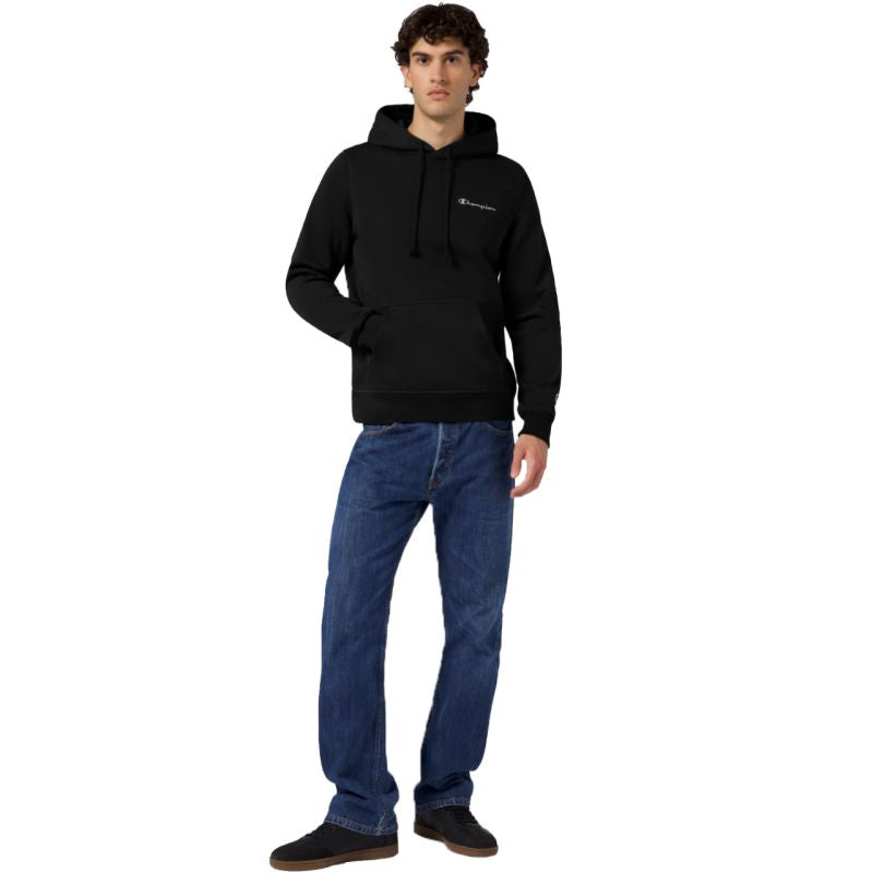 Champion Hooded Men's Black férfi Kapucnis pulóver 221790KK001