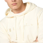 Champion Hooded Sweatshirt Cream 220782 YS084 bézs férfi kapucnis pulóver
