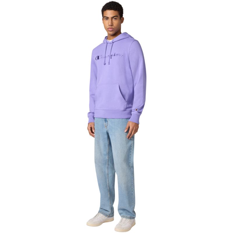 Champion Hooded Sweatshirt Men's Purple 220782 VS024 lila férfi kapucnis pulóver