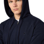 Champion Men's Full Zip Hoodie Sweatshirt Navy 220786 BS501 kék férfi pulóver