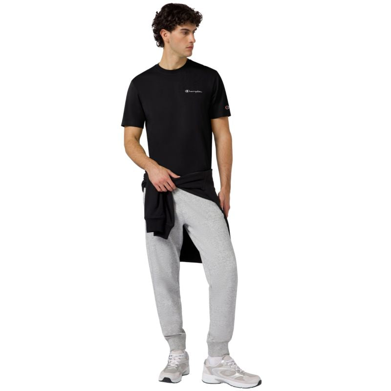 Champion Men's SS Black férfi Póló 221798KK001