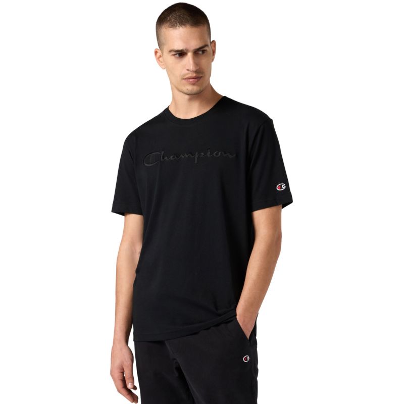 Champion Men's SS Tee Black férfi 220273KK001