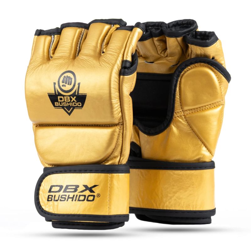 Champion MMAM Gloves made of genuine leather - - LegacySeries kesztyű E1v3-GOLD-M