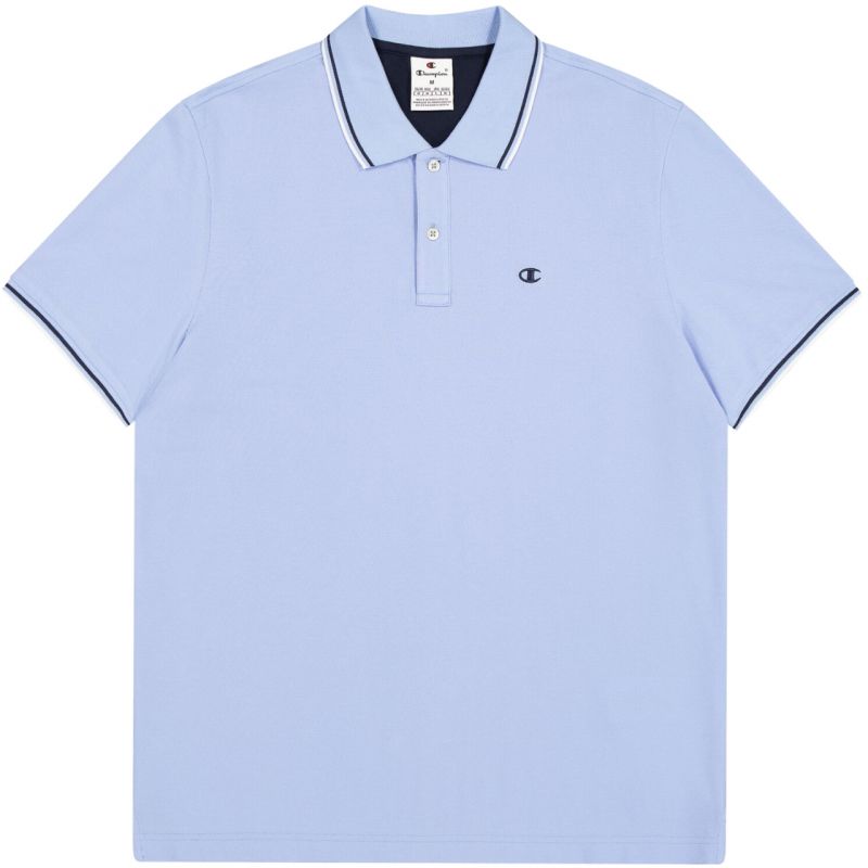 Champion póló shirt M férfi galléros póló 220897BS186