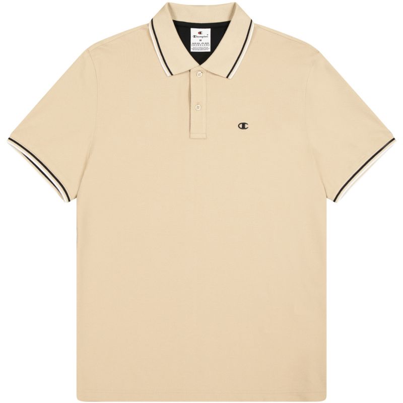 Champion póló shirt M férfi galléros póló 220897MS091
