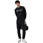 Champion Rib Cuff Black fekete férfi nadrág 220300KK001