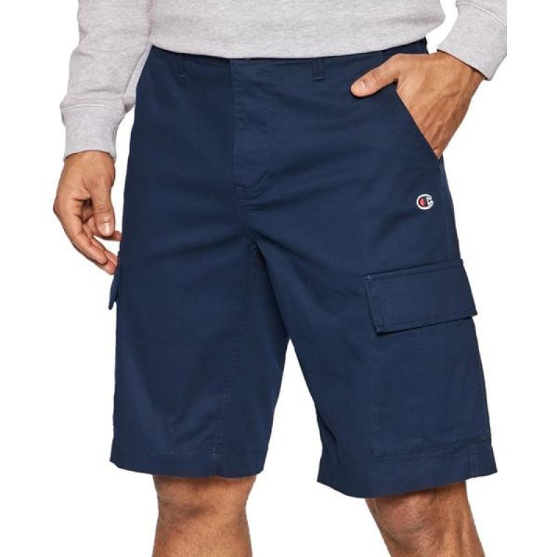 Champion Rochester Bermuda Men's Sports Shorts Navy Blue férfi 216324BS547