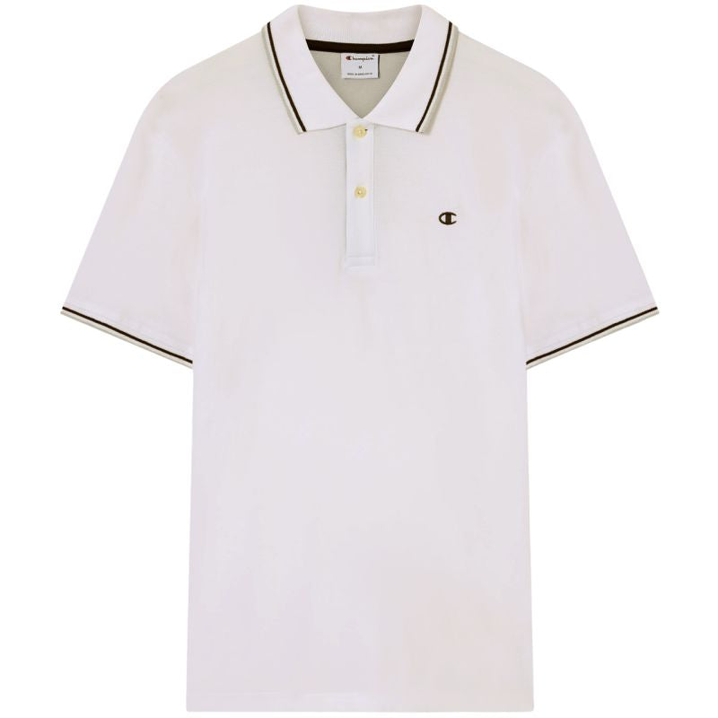 Champion shirt 220897 WW006 fehér férfi galléros póló