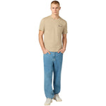 Champion SS Tee Beige Men's T-Shirt 221798 MS041 bézs férfi póló