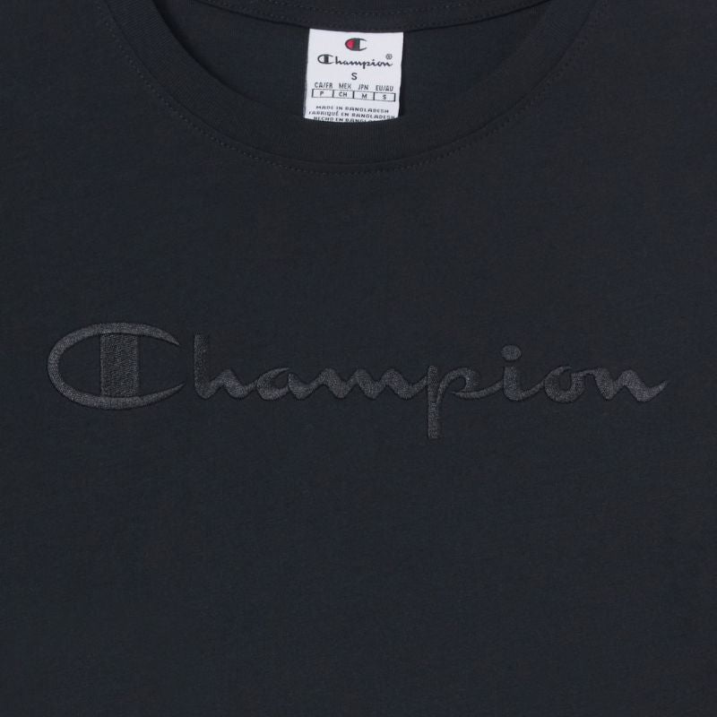 Champion SS Women's Black női Póló 118382KK001