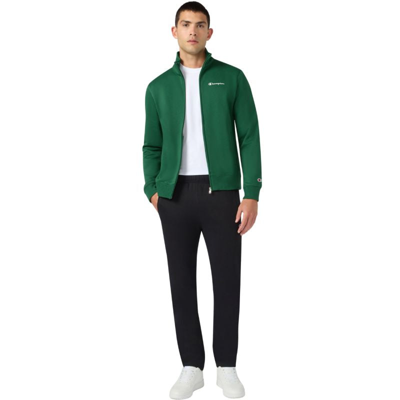 Champion Sweatsuit men's green and tracksuit 221786 GS559 szett, fekete