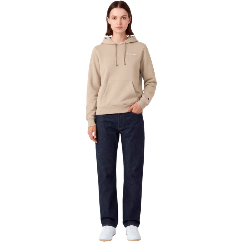 Champion Women's Hoodie Sweatshirt 118404 MS041 bézs női kapucnis pulóver