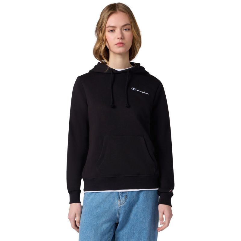 Champion Women's Hoodie Sweatshirt Black 118404 KK001 fekete női kapucnis pulóver