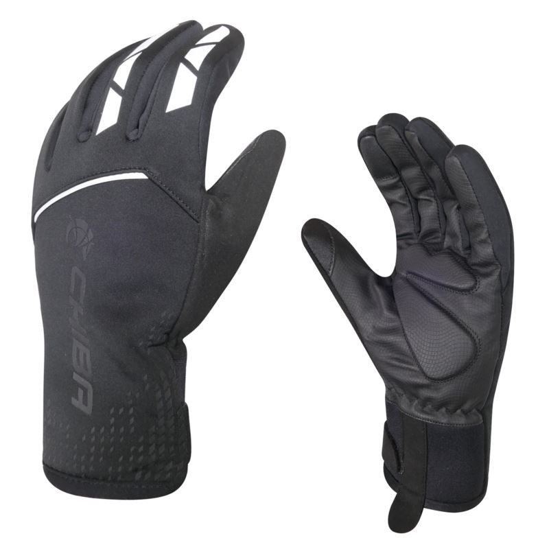 CHIBA 2nd SKIN Gloves Black fekete kerékpáros kesztyű