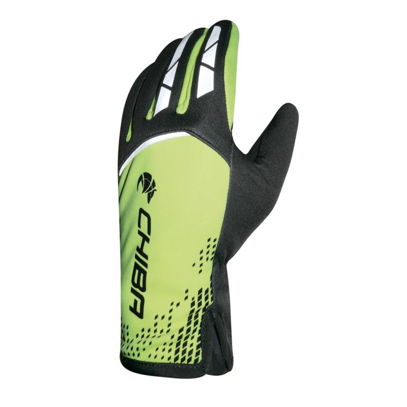CHIBA 2nd SKIN Gloves Yellow sárga kerékpáros kesztyű