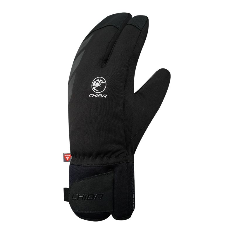 CHIBA ALASKA PRO Gloves, Black, Size kerékpáros kesztyű, fekete
