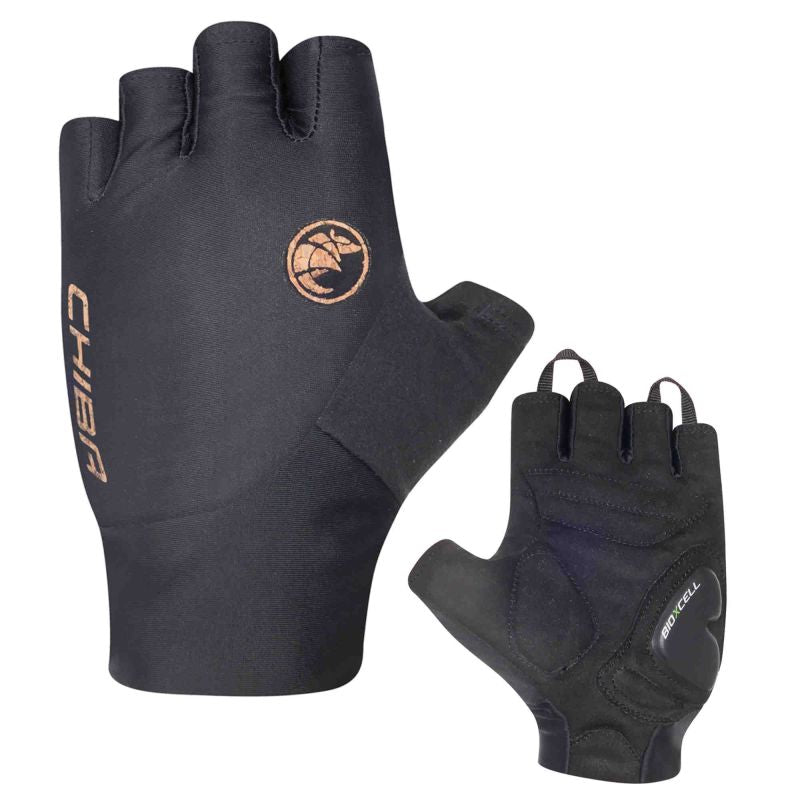 CHIBA BIOXCELL ECO PRO gloves fekete kerékpáros kesztyű